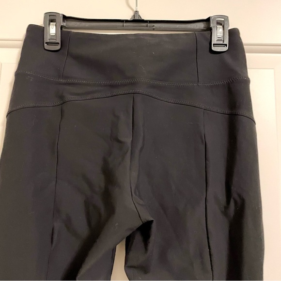 Athleta Black Legging Workout Tights Ankle Length EUC size M - Picture 4 of 9